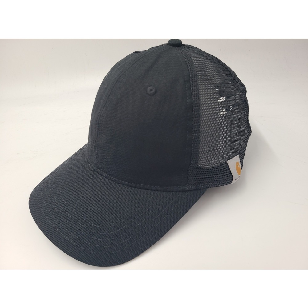 Carhartt Mesh Trucker Snapback Hat Cap Workwear Farm Outdoors Men Women Black